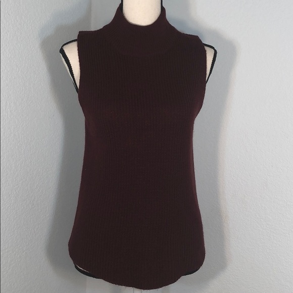 Cotton Candy Sweaters - Cotton Candy LA Burgundy/Wine Sweater Vest  NWOT